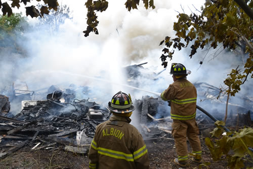 Eagle Harbor fire