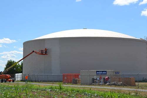 Repairs to Medina water tank