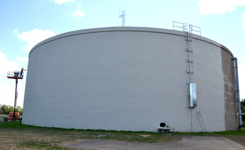 Repairs to Medina water tank