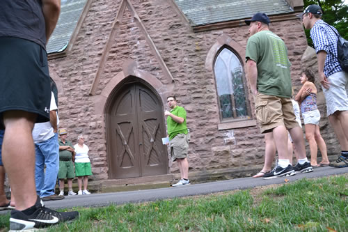 Matt Ballard at Mount Albion Cemetery