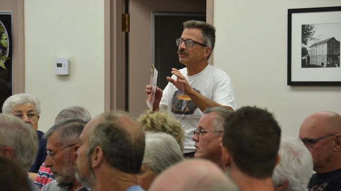 Brian McCarty supports a town proposal to restrict mining near the wildlife refuge.