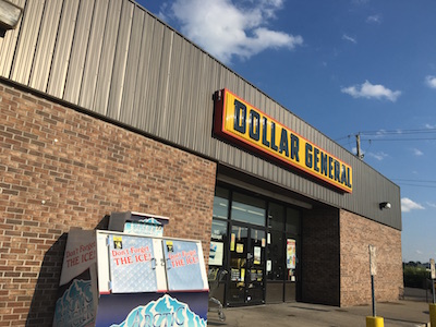  Unlike the former Jubilee store, Save-A-Lot had to contend with Dollar General in Holley, which appears to do a brisk business. 