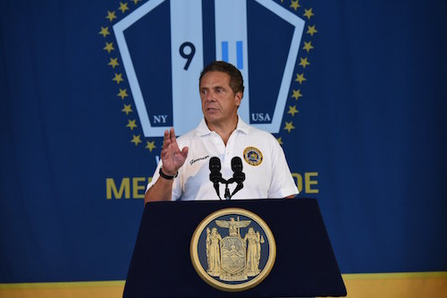 Photo courtesy of Gov. Cuomo’s Office: Gov. Cuomo said a new monument will "serve as an eternal reminder of the courage, sacrifice and bravery demonstrated by our first responders and survivors in the aftermath of 9/11, and ensure that their legacy will never be forgotten."