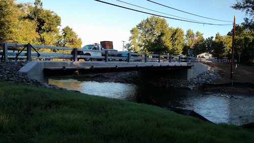 Provided photo: Orleans County has replaced a bridge from 1959 on Carton Road in Kendall.