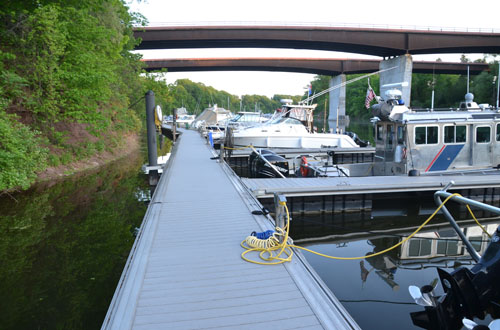 File photo by Tom Rivers: The county is also planning to add shore power for the Marine Park on the Oak Orchard River.