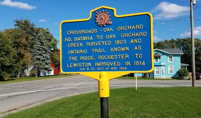 Orchard Historical Marker