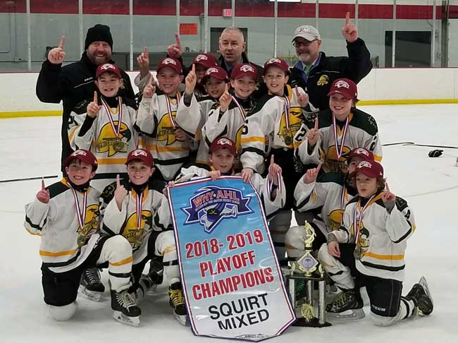 Tri County Squirt hockey team earns Silver Medal in tournament at