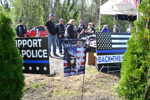 1,000-plus join ride in Orleans County to 'Back the Blue