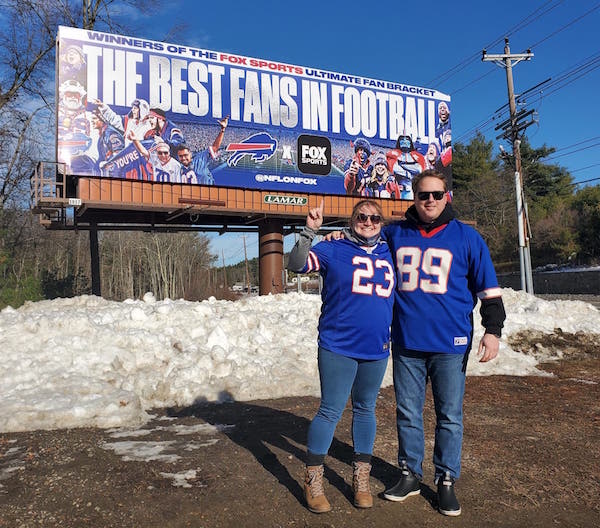 Bills Mafia best fans billboard heading to Patriots territory on Monday  (First look) 