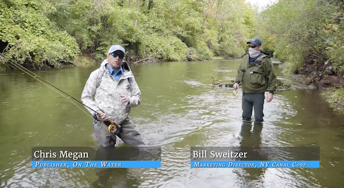 NBC Sports highlights Oak Orchard, pilot fishing program with canal water