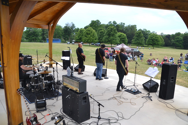 Amphitheater rocked in debut event at Bullard Park in Albion | Orleans Hub