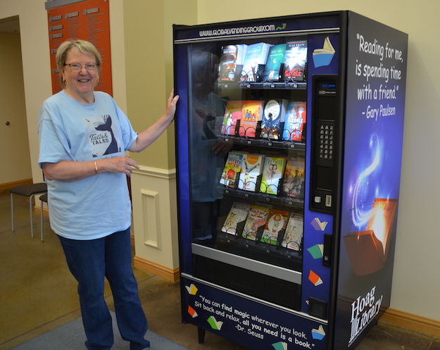 book vending machine grant