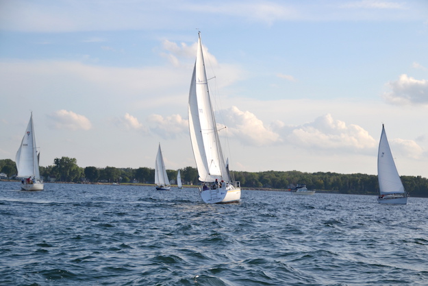 Sailboats race on Lake Ontario | Orleans Hub