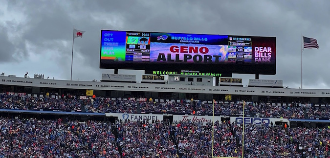 Geno Allport – 'Fan of the Year' – treasures friendships, family bonding in  following Bills