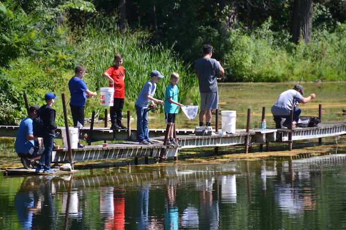 Fishing fun at Annual Youth Fishing Derby at Copper Creek in