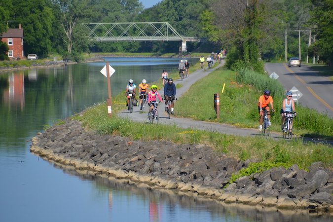 Registration opens for 25th Cycling the Canal bike ride from Buffalo to  Albany