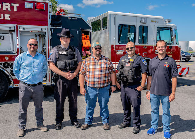 FMC in Middleport hosts a safety day for employees with local first ...